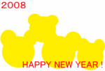 ねずみシルエット04ファミリー年賀葉書サイズ.gif